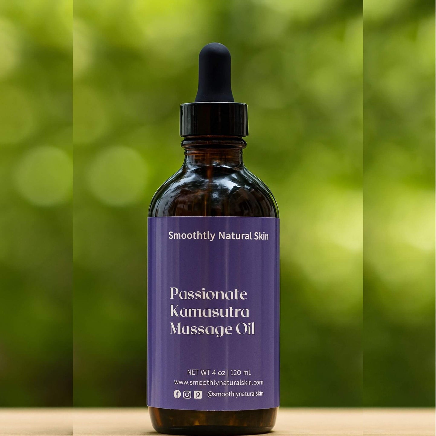 Passionate Kamasutra Massage Oil | Sensual Body Oil for Couples, Natural Plant-Based Formula