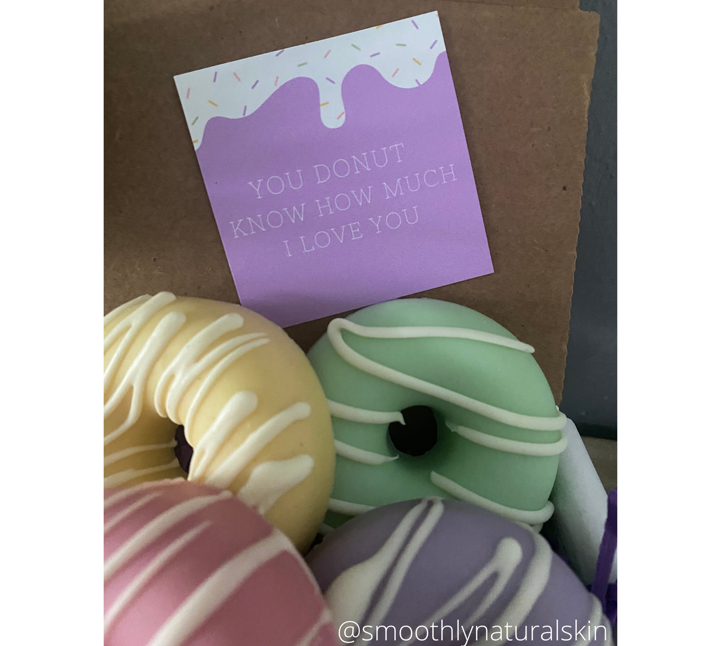 These donuts soaps set are so cute, that kids and adults love them. They will be a perfect gift for donuts lovers (no calories added LOL); as a party favor or for anyone who love’s donuts. Smoothly Natural Skin