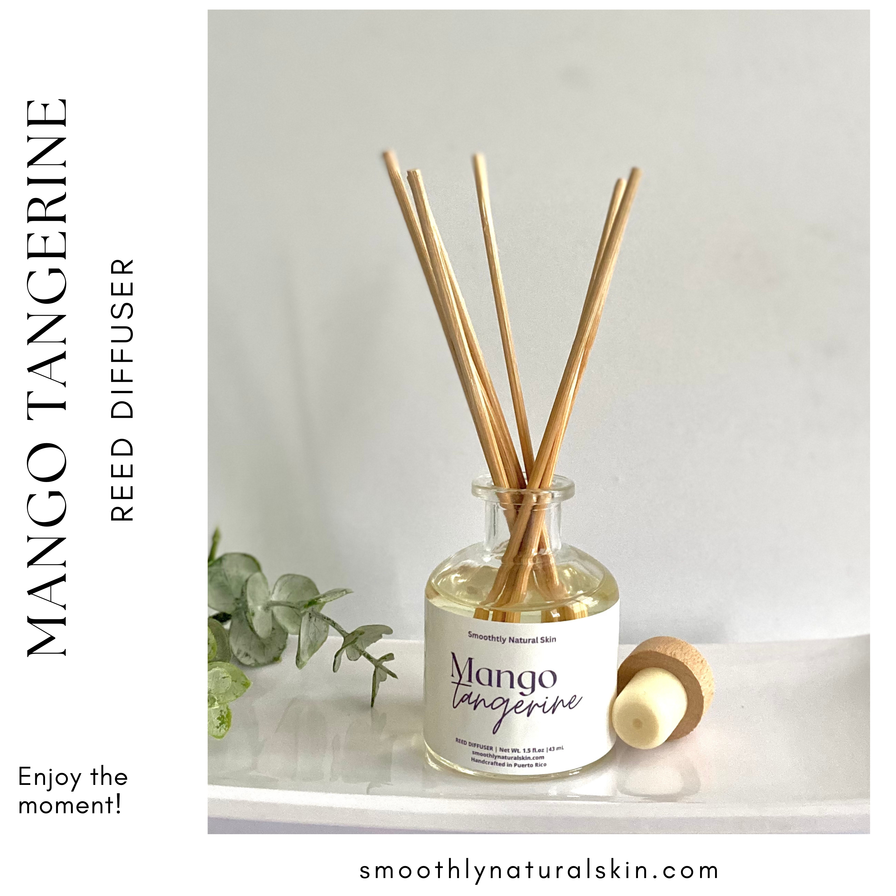 Mango Loris Reed Diffuser Reed diffuser | Mango Tangerine – Smoothly Natural Skin