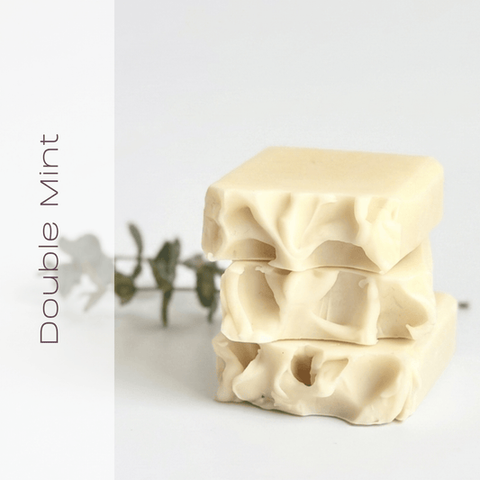 Double Mint | Essential Oil Soap | Menthol Crystals