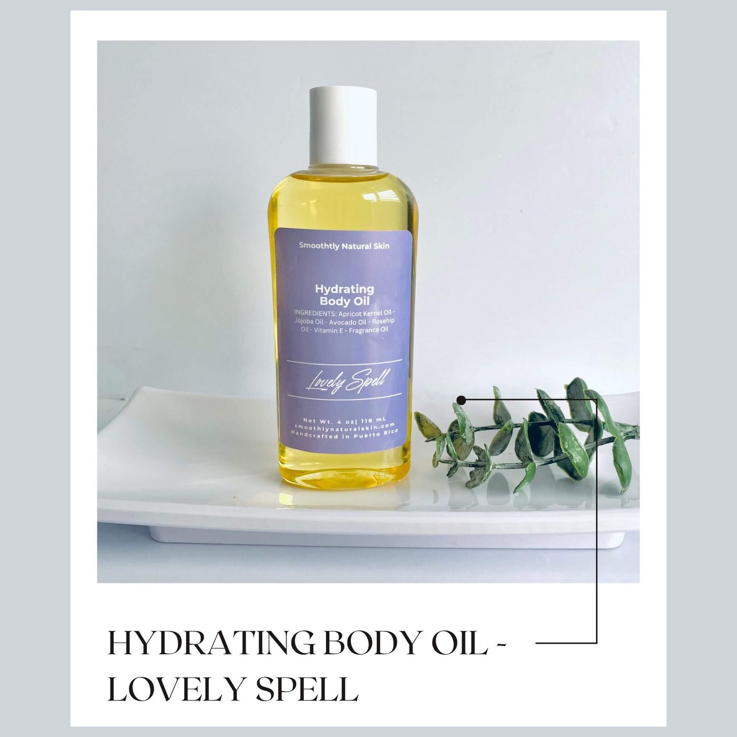 Lovely Spell | Hydrating Body Oil | Lightweight Botanical Blend for Soft, Glowing Skin