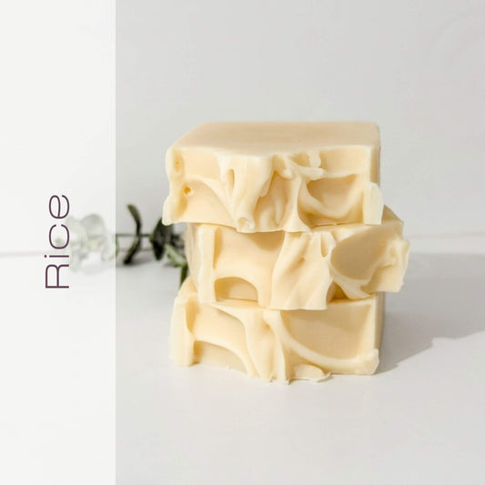 Rice Soap Bar | Handmade Vegan Skincare